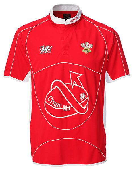 Kids Rhys Cooldry Welsh Wales Rugby Shirt