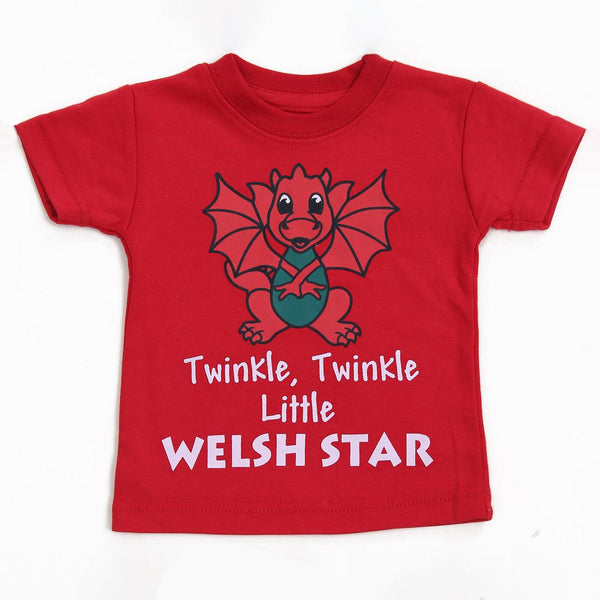 Baby Little Welsh Wales Star T-Shirt