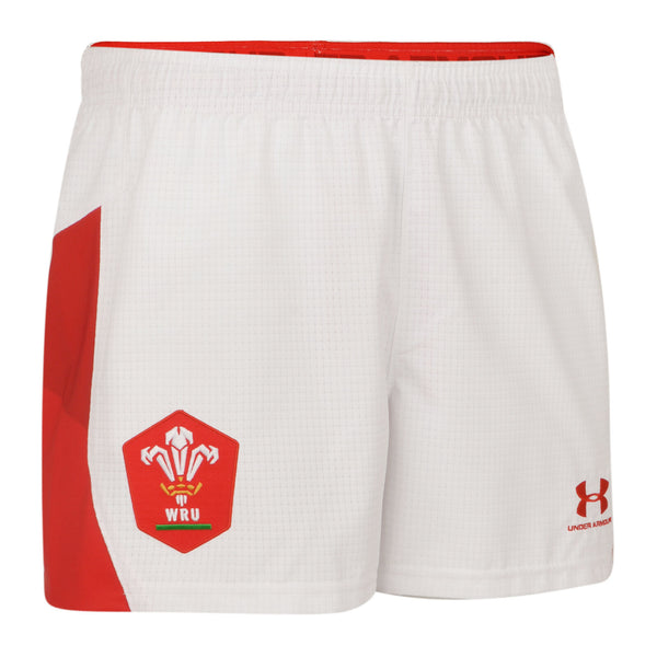 Under Armour WRU Wales Home Kids Shorts