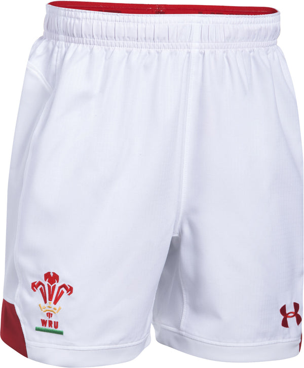 Under Armour Wales Kids 17/18 Home Supporters Shorts  1298994-100