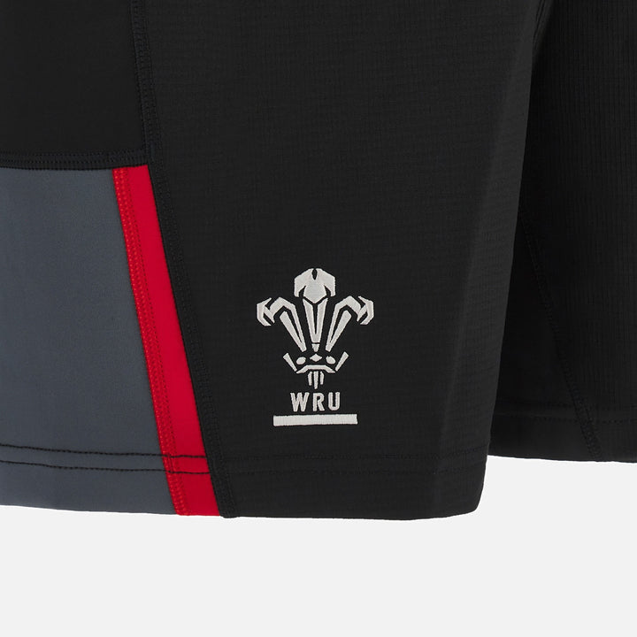 Macron Wales Official WRU 22/23 Mens Training Rugby Shorts