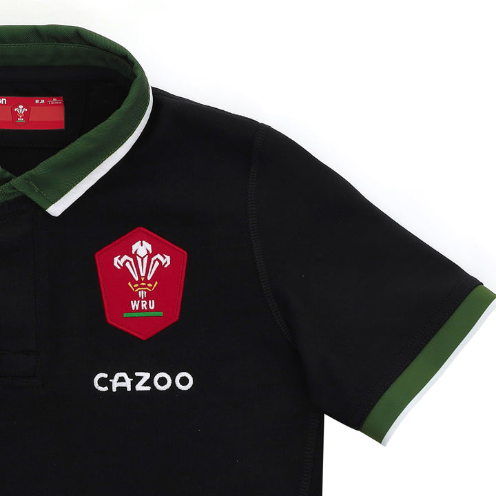 Macron Wales WRU 22/23 Kids Alternate Cotton Replica Shirt