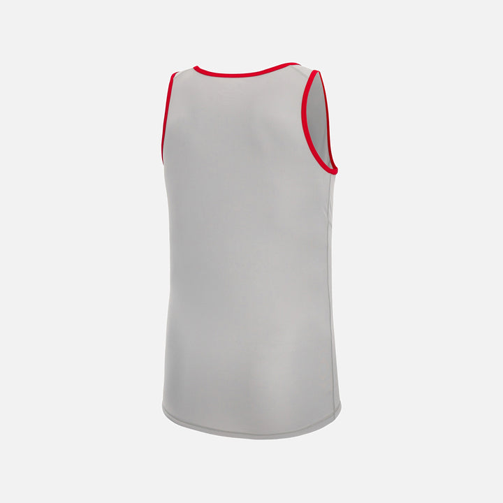 Macron Wales Official WRU 22/23 Kids Training Poly Dry Singlet