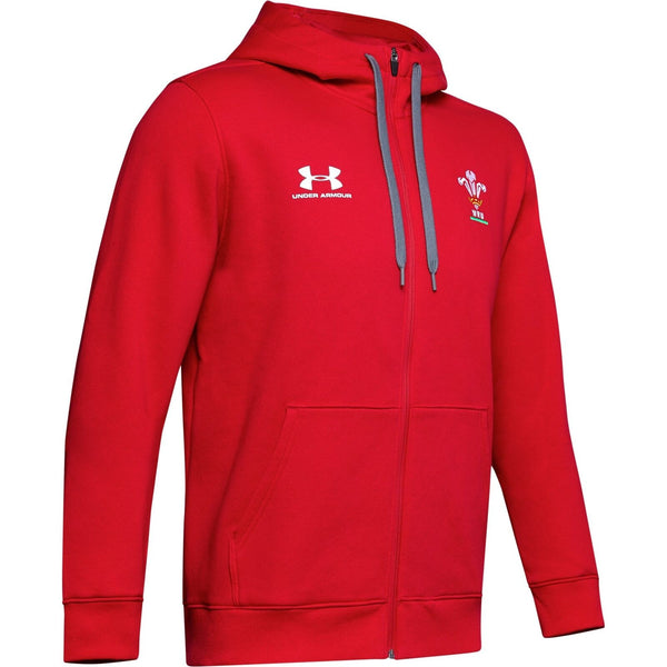 Under Armour Wales WRU Womens Rival Rugby Hoodie