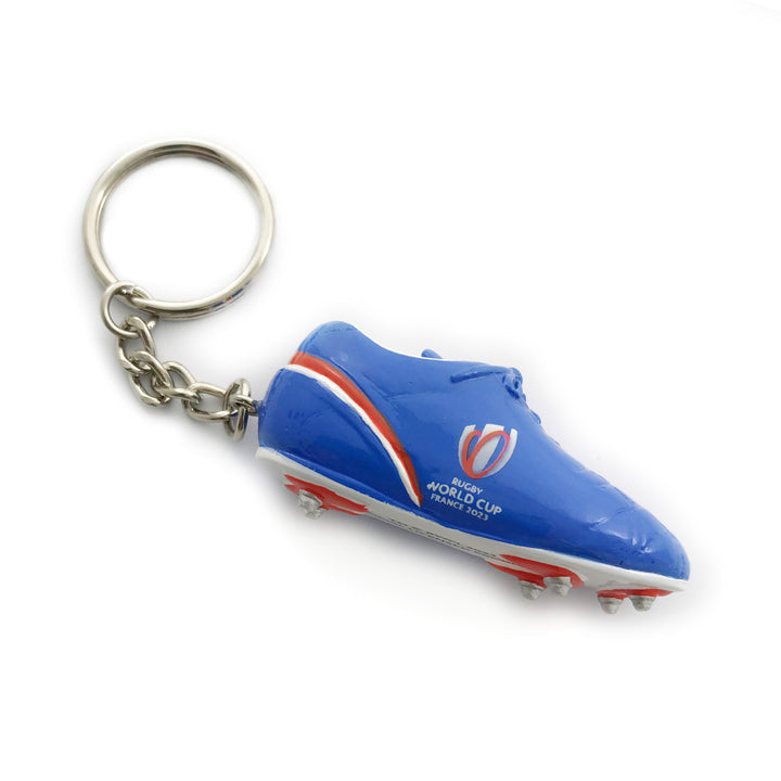 Macron Wales WRU RWC 2023 Blue Rugby Boots Keyring