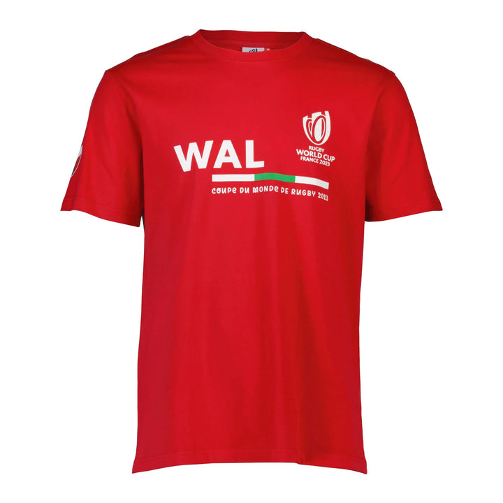 Macron Wales WRU RWC 2023 Mens Wales Supporter T-Shirt