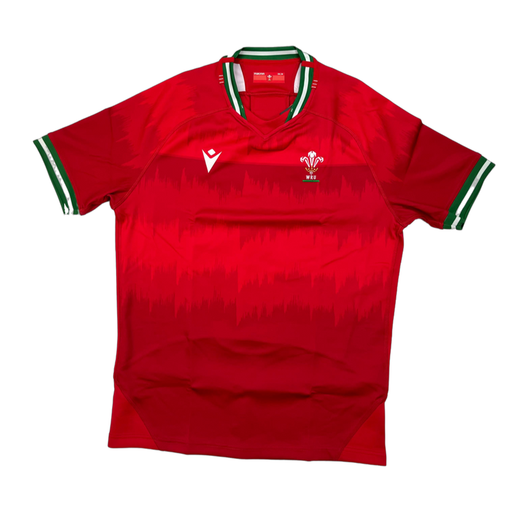 Macron Wales WRU 22/23 Womens Home Pathway Rugby Shirt