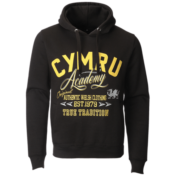 Wales Cymru Kids Black Academy CYMRU Hoodie