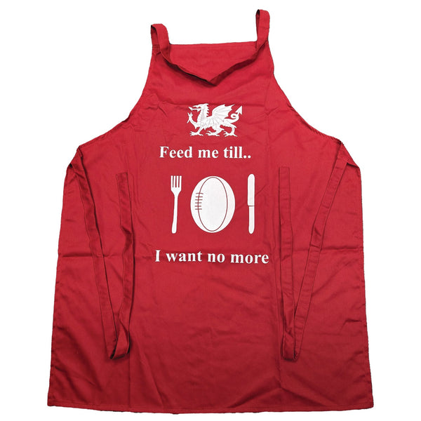 Welsh Apron - Feed Me Till I Want No More