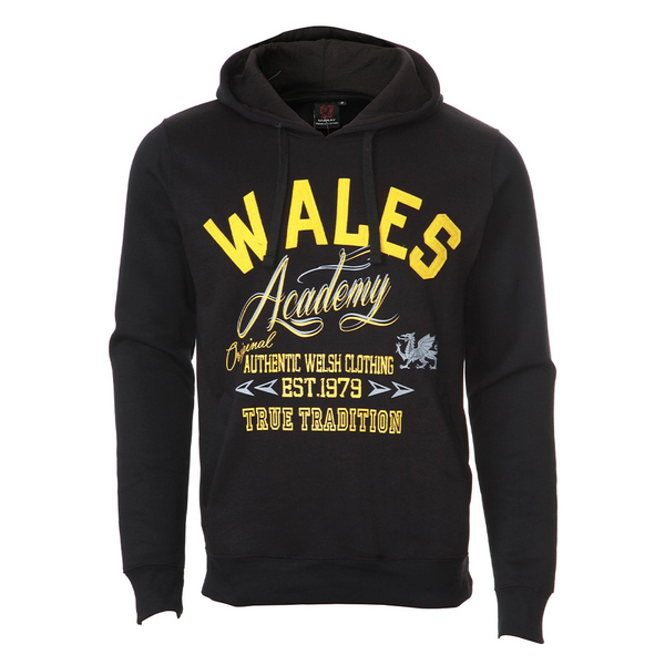 Wales Cymru Kids Black Academy WALES Hoodie