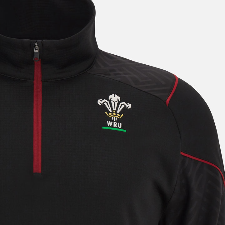 Macron Wales WRU 23/24 Mens Travel 6 Nations 3D Fleece