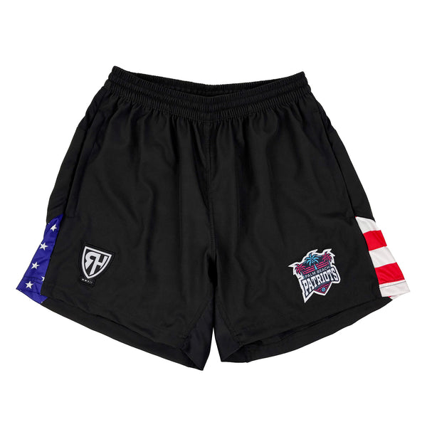 RH MMVII Palm Beach Patriots Mens Rugby Shorts