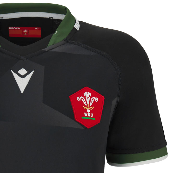 Macron Wales WRU RWC 2023 Womens Away Replica Rugby Shirt