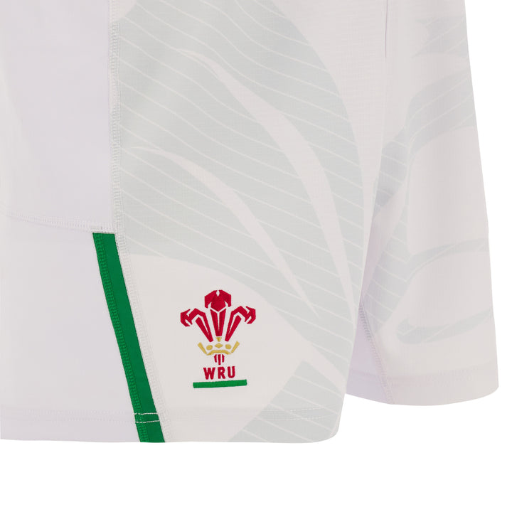 Macron Wales WRU 22/23 Adults Away Commonwealth No sponsor Game Shorts