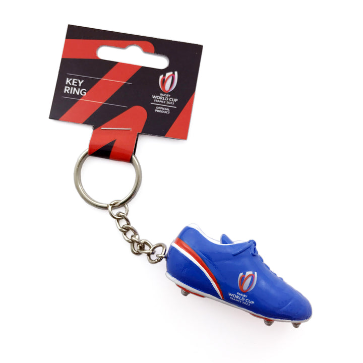 Macron Wales WRU RWC 2023 Blue Rugby Boots Keyring