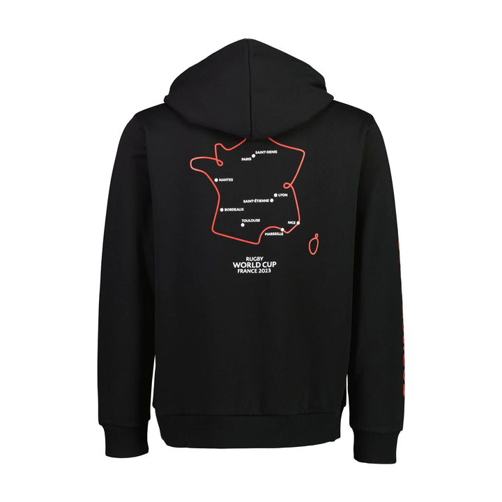 Macron Wales WRU RWC 2023 Mens Map Hoodie