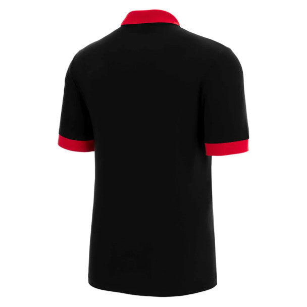 Macron WRU RWC 2023 Polo S/S Adults Black