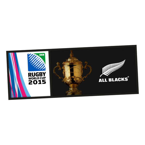 RWC 2015 All Blacks Webb Ellis Dual Logo Pin