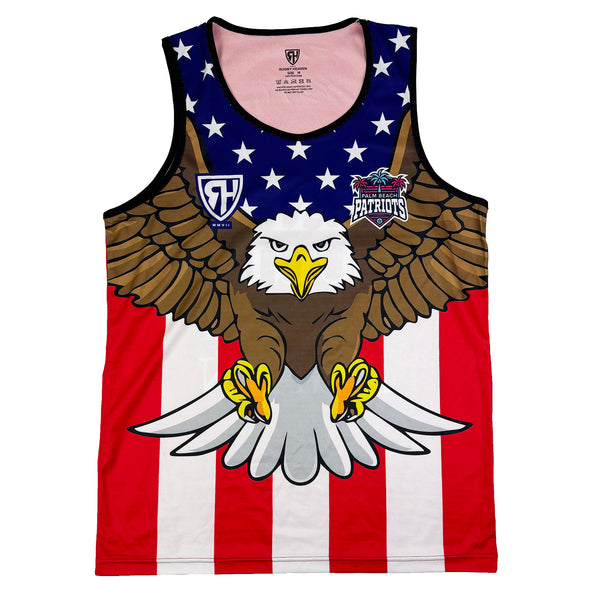 RH MMVII Palm Beach Patriots Mens Rugby Vest