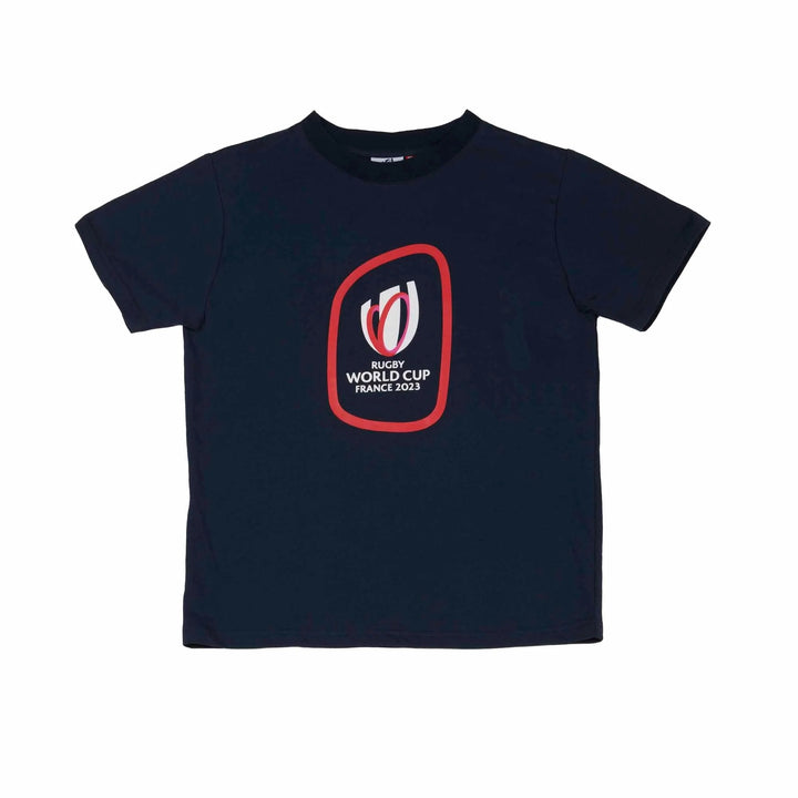 Macron Wales WRU RWC 2023 Kids Logo T-Shirt