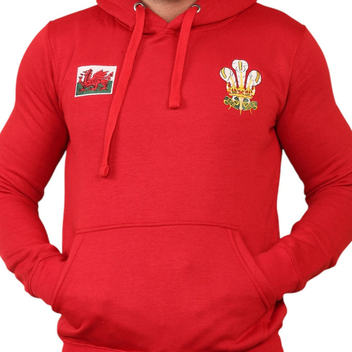 Wales Cymru Adults 'Shak' Overhead Hoodie