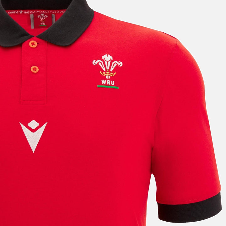 Macron WRU RWC 2023 Kids S/S Polo 