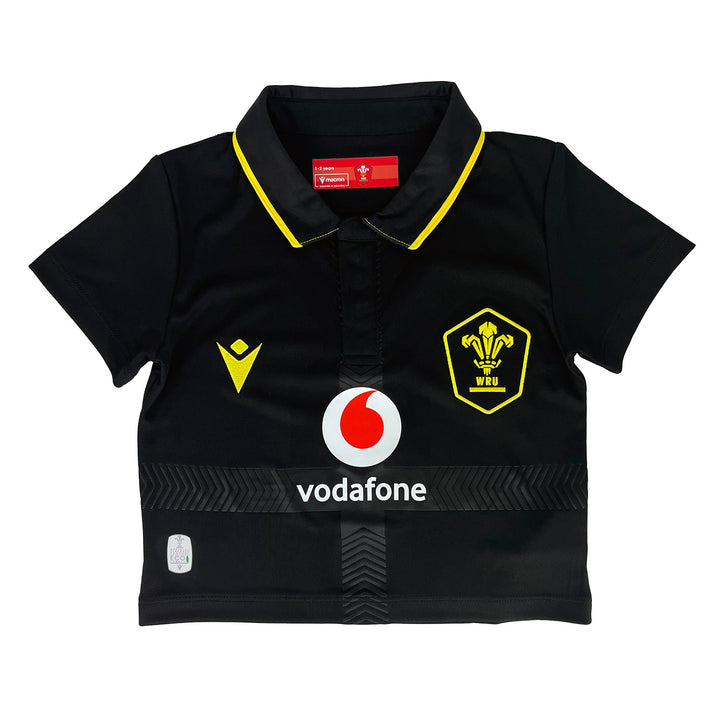 Macron Wales WRU 23/24 Infants Away Rugby Shirt