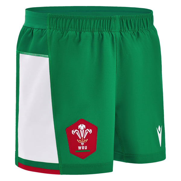 Macron Wales WRU 24/25 Adults Six Nations Away Rugby Shorts