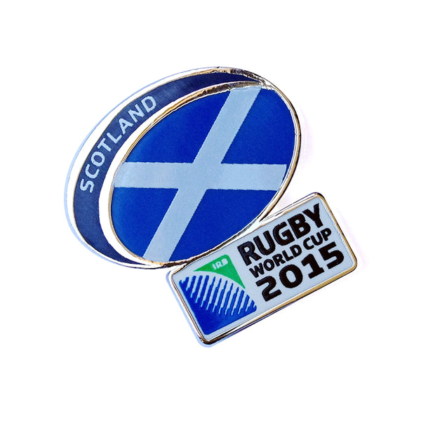 RWC 2015 Scotland Flag Pin