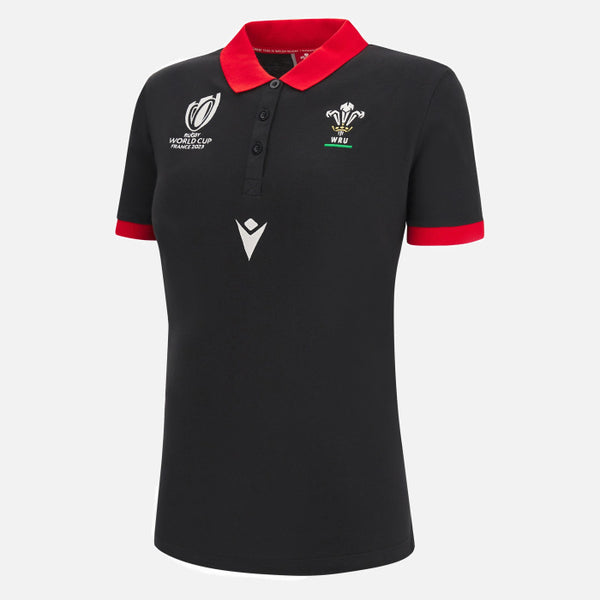 Macron WRU RWC 2023 Womens S/S Polo 