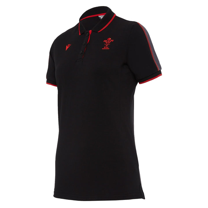 Macron Wales WRU 20/21 Womens Polo Shirt