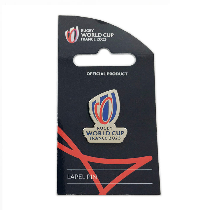 Macron Wales WRU RWC 2023 Silver Logo Pin