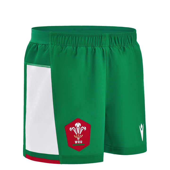 Macron Wales WRU 24/25 Kids Six Nations Away Rugby Shorts