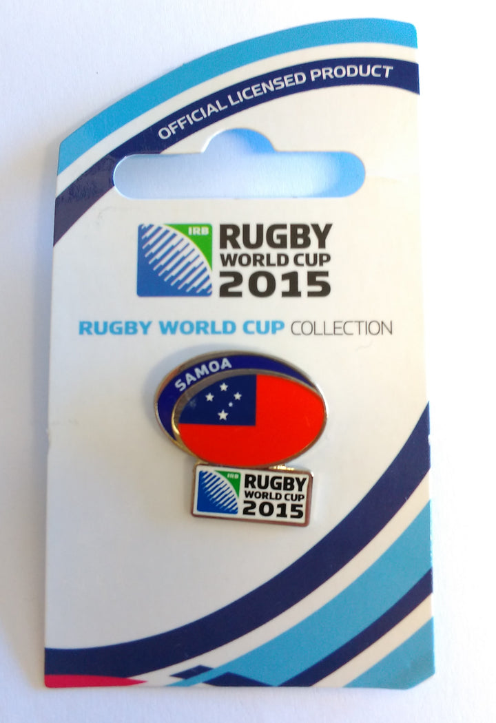 RWC 2015 Samoa Flag Pin