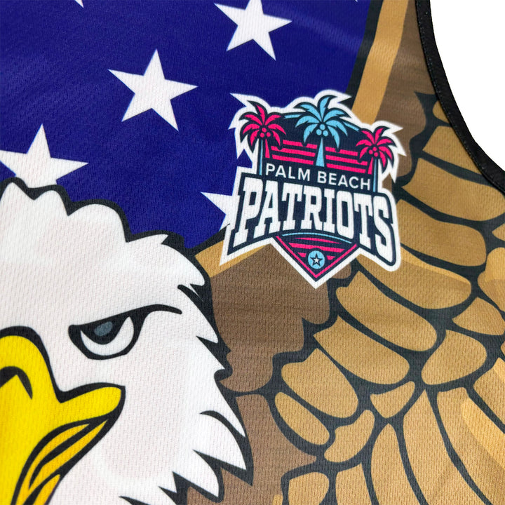 RH MMVII Palm Beach Patriots Mens Rugby Vest
