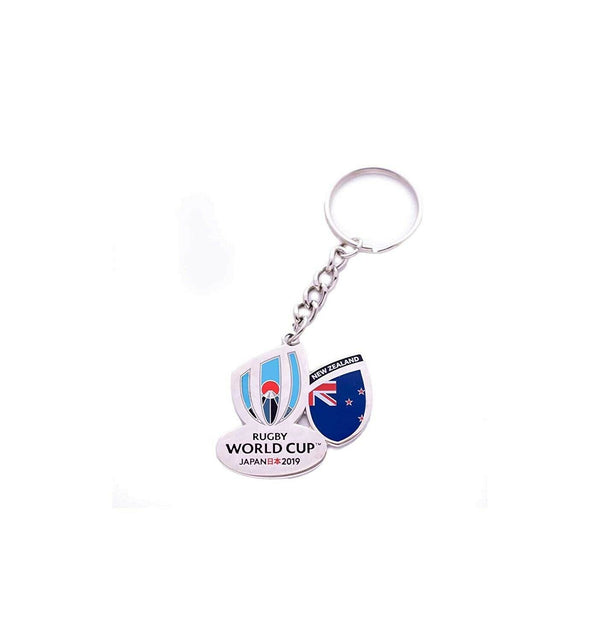 RWC 2019 New Zealand Flag Keyring 