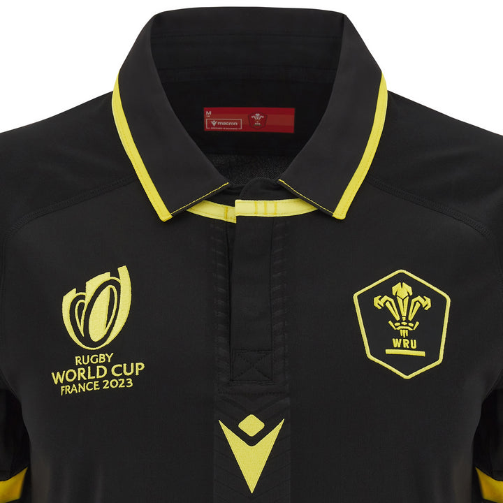 Macron Wales WRU RWC 2023 Womens Away Rugby Shirt