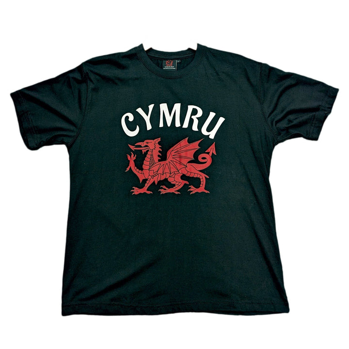 Wales Cymru Adults Dragon T-Shirt 