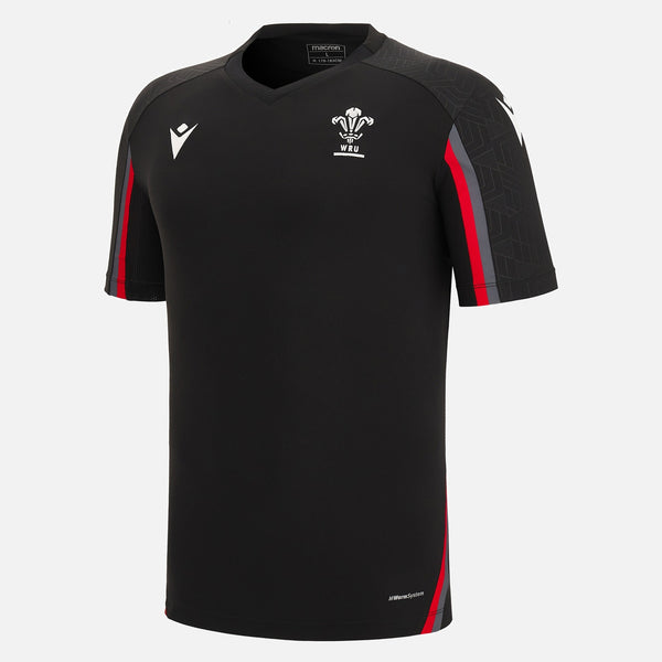 Macron Wales Official WRU 22/23 Mens TrainingT-Shirt