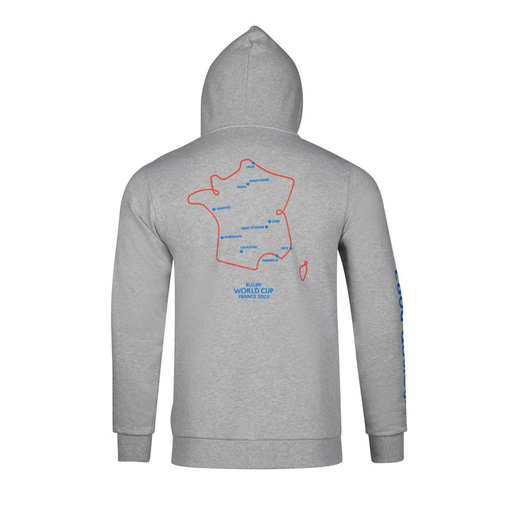 Macron Wales WRU RWC 2023 Mens Map Hoodie