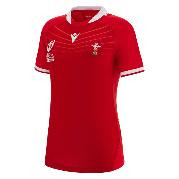 Macron Wales WRU RWC 2023 Womens Home Replica Shirt