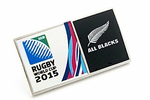 RWC 2015 All Blacks Dual Logo Pin