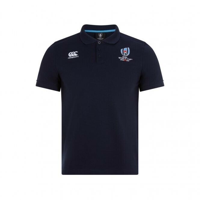 Canterbury RWC 2019 Mens Cotton Pique Polo