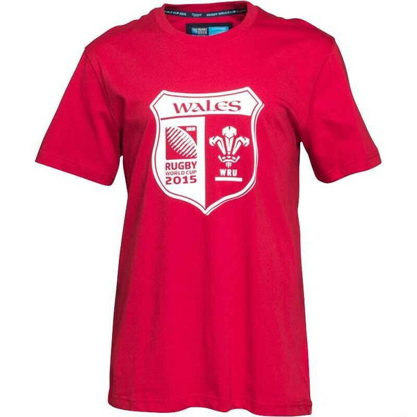 Wales WRU RWC 2015 Mens Wales Shield T-Shirt