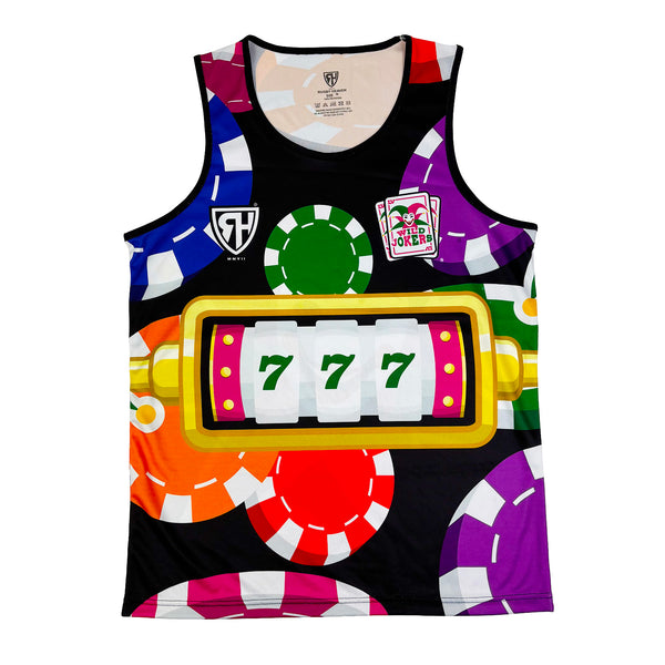 RH MMVII Las Vegas Wild Jokers Mens Rugby Vest