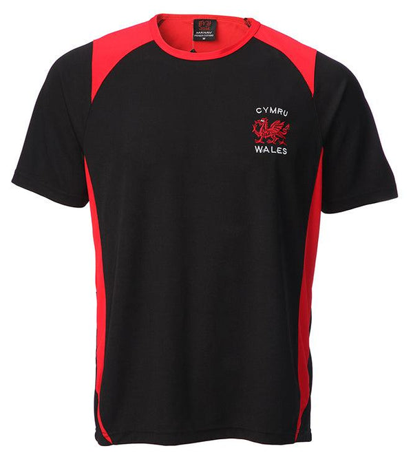 Wales Cymru Cooldry Selina T-Shirt