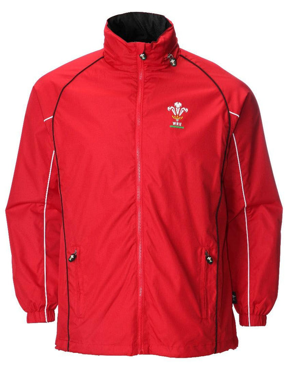Ladies Official WRU Welsh Red Waterproof Jacket