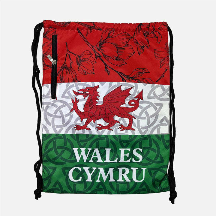 Wales Cymru Drawstring Bag