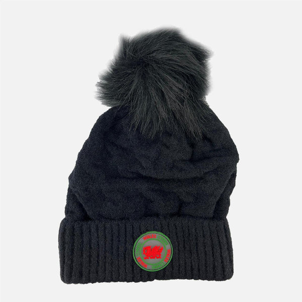 Wales Soft Scrunch Bobble Hat
