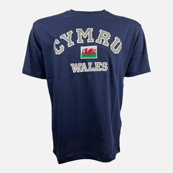 Wales Cymru Womens Applique T-Shirt